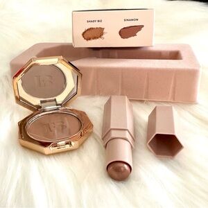 Fenty Beauty Shady Biz Bronzer and Sinamon Highlighter Duo